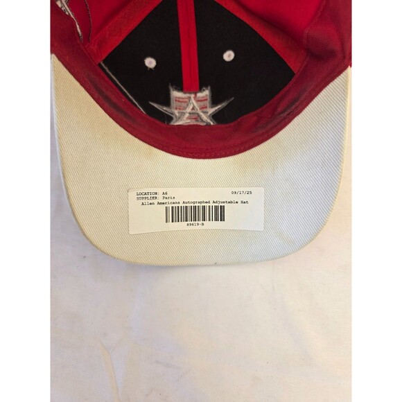 Allen Americans Ice Hockey Snapback Cap Hat (SIGNED) - Picture 9 of 9